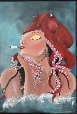 Farby akrylowe Octopus Lady autorstwa BoZenArt - detale faktury