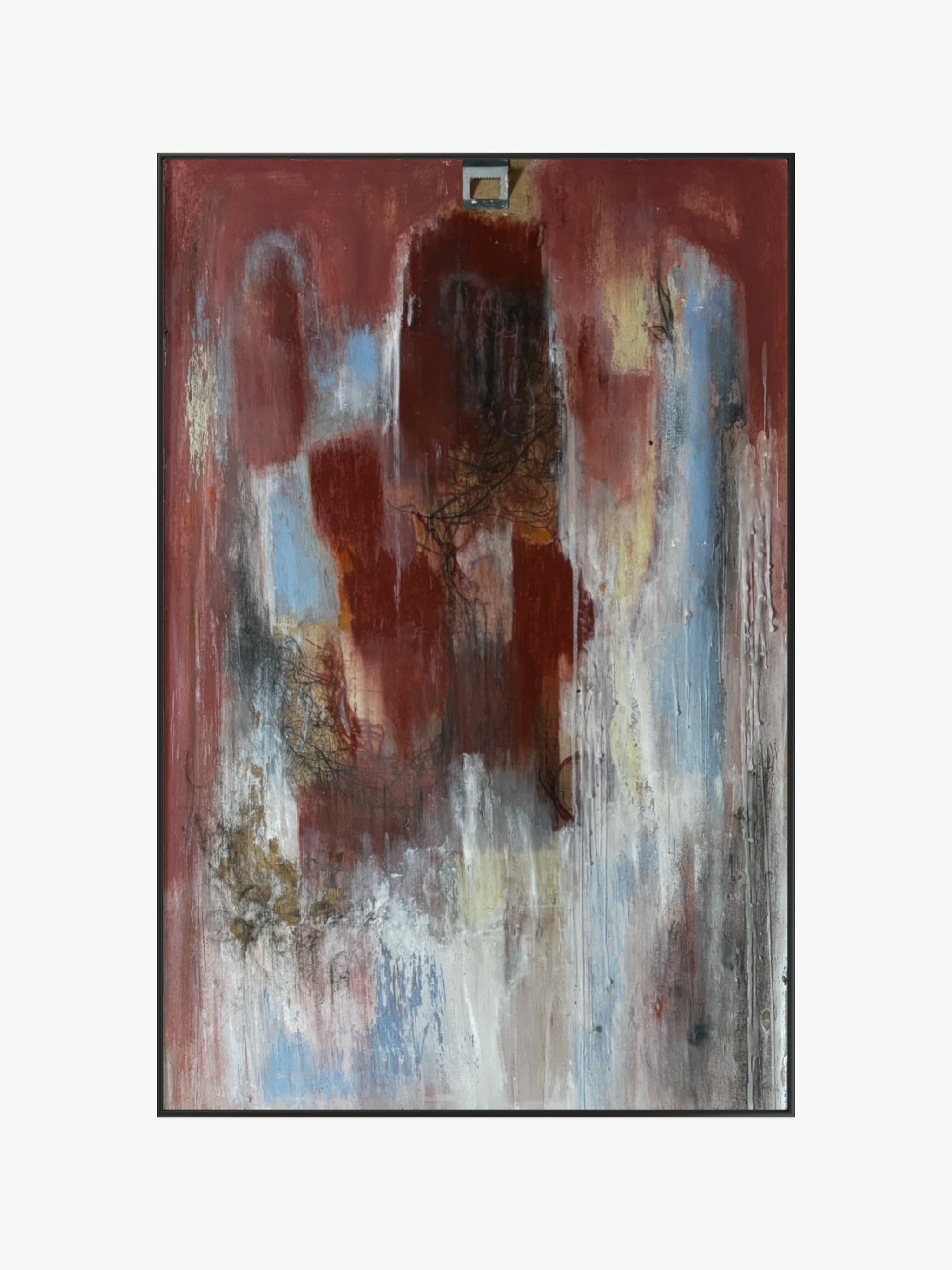 Farby akrylowe untitled  autorstwa b - detale faktury